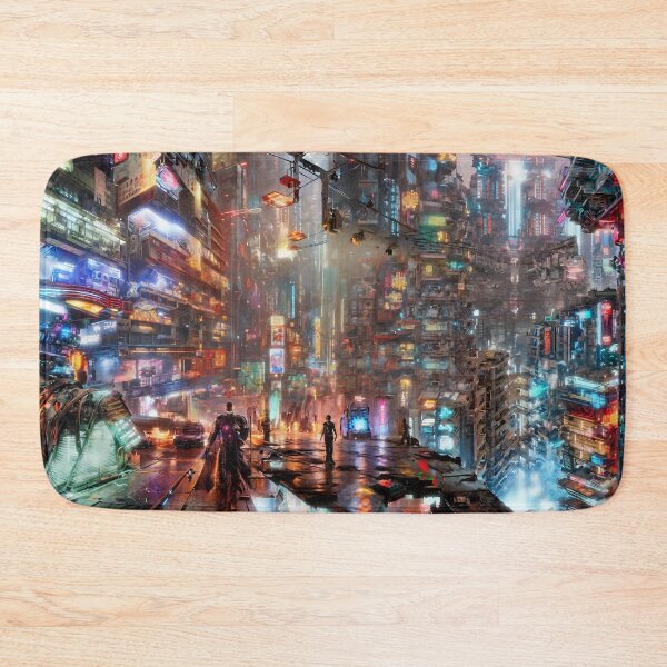 Item preview, Cyberpunk City 6 designed and sold by Swan-Fog.