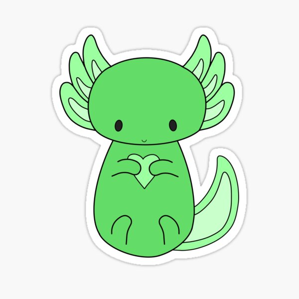 Tiny) Axolotl Avatar - Green