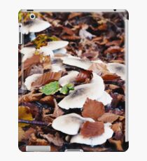forest floor with mushrooms iPad-Hülle & Skin