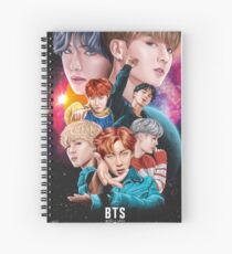 BTS DNA Fan Art Spiralblock