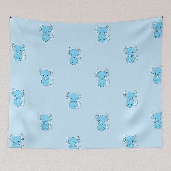 Item preview, Cute Blue Axolotl designed and sold by Myinsidethoughts.