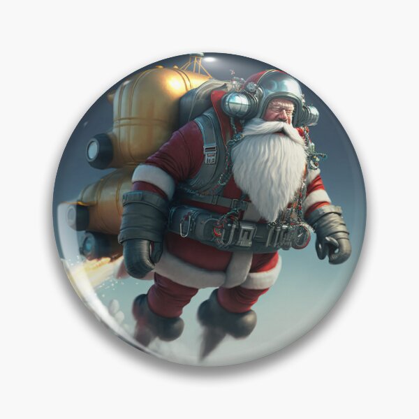 Item preview, Jetpack Santa designed and sold by AussieAck.