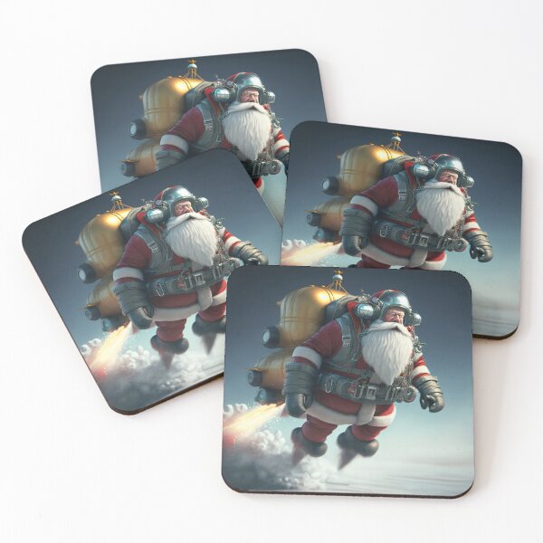 Item preview, Jetpack Santa designed and sold by AussieAck.