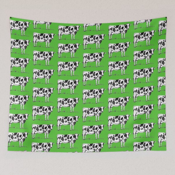 Item preview, Black and White Friesian  Cow designed and sold by Amanda Webster.