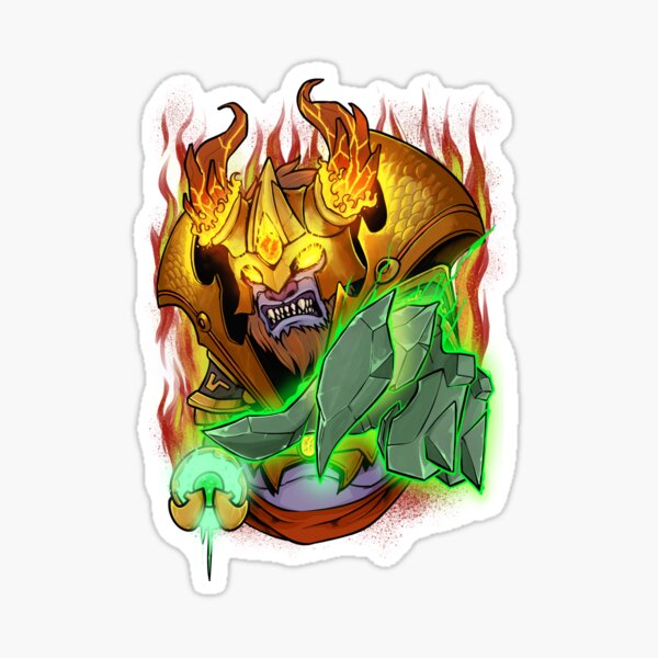Lion - The Demon Witch Sticker