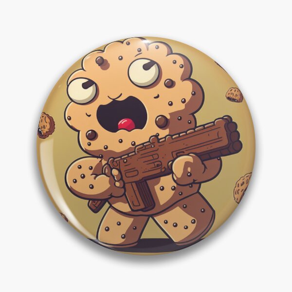 Item preview, Cookie holding assault riffle designed and sold by DankCards.