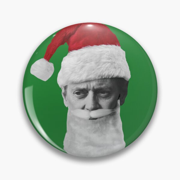 Item preview, MERRY STEVEMAS - Steve Buscemi - on Green designed and sold by boltjesdesign.