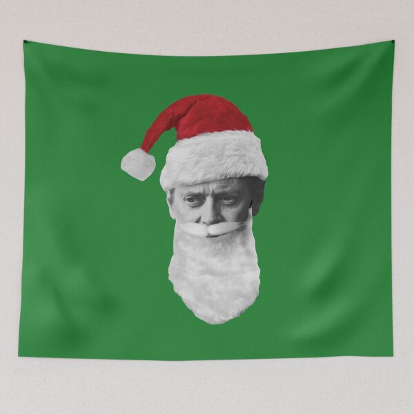 Item preview, MERRY STEVEMAS - Steve Buscemi - on Green designed and sold by boltjesdesign.