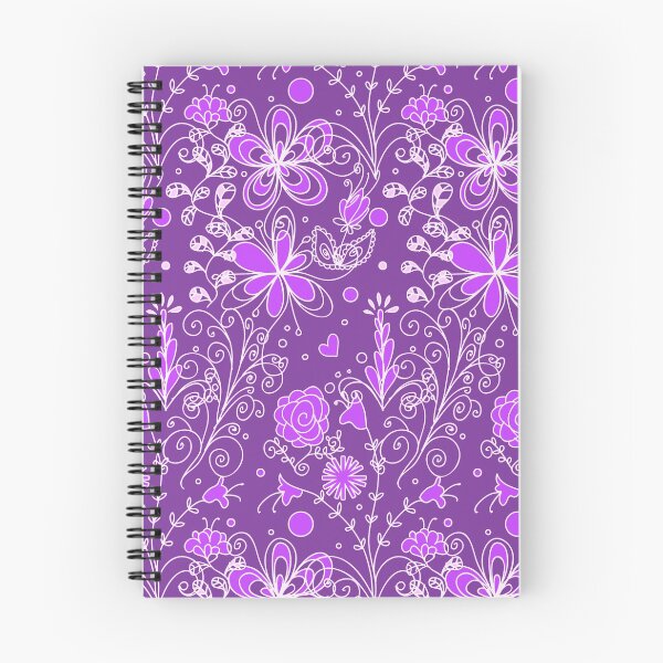 Item preview, Purple Floral Pattern designed and sold by SaradaBoru.