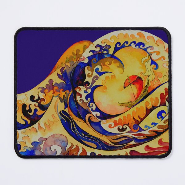 Item preview, Vivid Watercolor Ocean designed and sold by ChristinasMess.