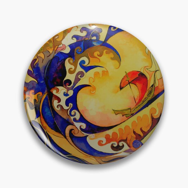 Item preview, Vivid Watercolor Ocean  designed and sold by ChristinasMess.