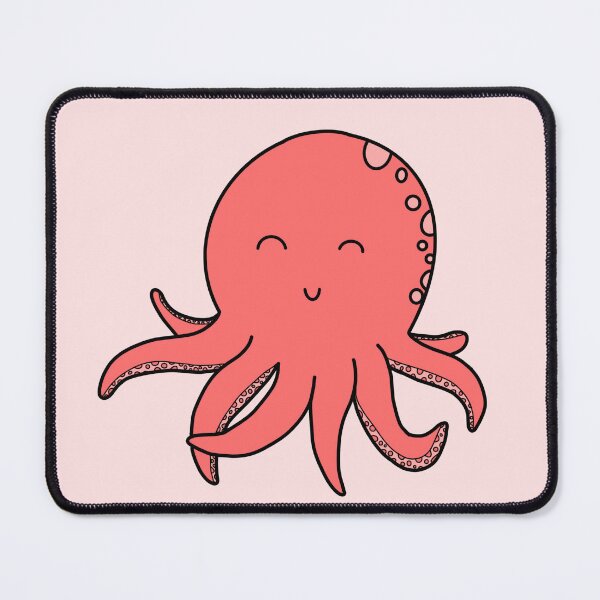 Item preview, Cute Red Octopus designed and sold by Myinsidethoughts.