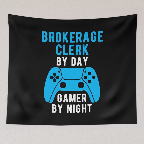 Item preview, Brokerage Clerk Gamer designed and sold by NestaReign.