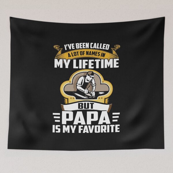 Item preview, woodworker papa, Carpenters, Carpentry designed and sold by Tee Hub.
