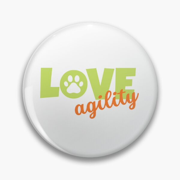Item preview, Love agility in green and orange designed and sold by PausePapote.