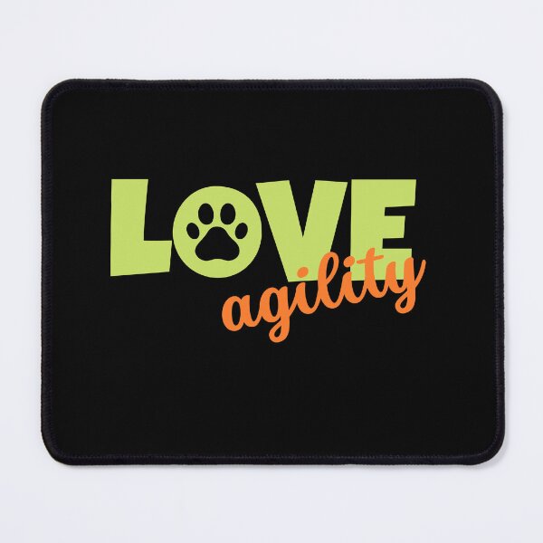 Item preview, Love agility in green and orange designed and sold by PausePapote.