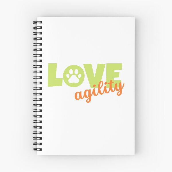 Item preview, Love agility in green and orange designed and sold by PausePapote.