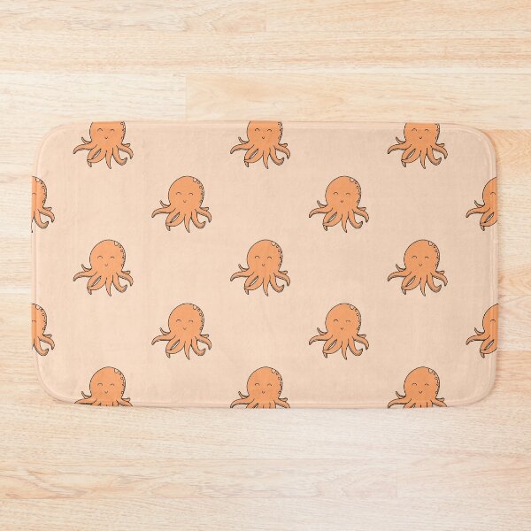 Item preview, Cute Orange Octopus designed and sold by Myinsidethoughts.