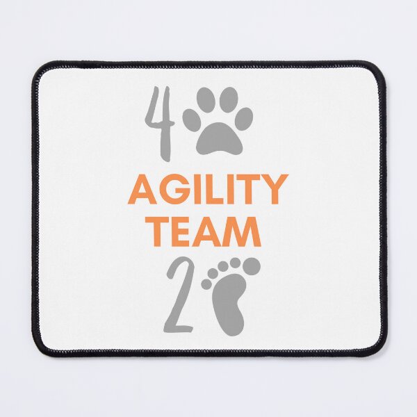 Item preview, Agility team 4 legs and 2 feet in orange and gray designed and sold by PausePapote.