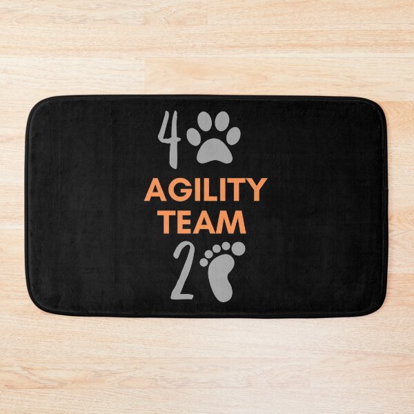 Item preview, Agility team 4 legs and 2 feet in orange and gray designed and sold by PausePapote.