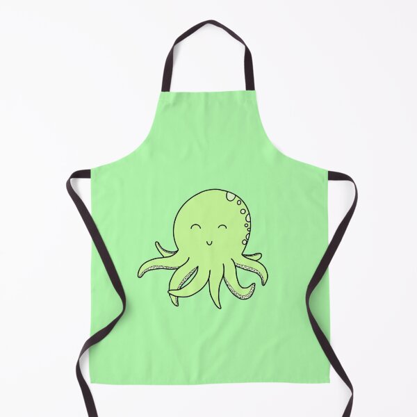 Item preview, Cute Green Octopus designed and sold by Myinsidethoughts.