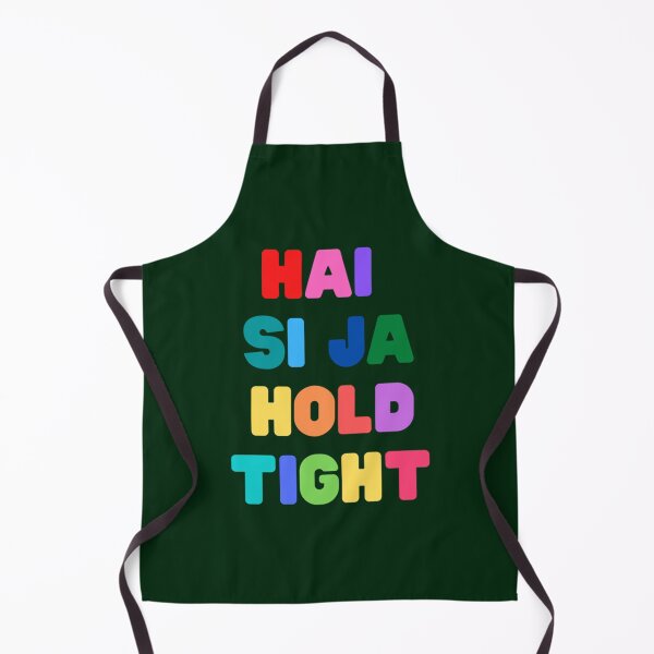 Item preview, Hai Si Ja, Hold Tight - Rainbow lettering lyrics designed and sold by rowantreflyn.