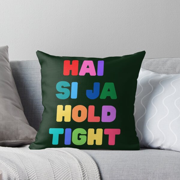 Item preview, Hai Si Ja, Hold Tight - Rainbow lettering lyrics designed and sold by rowantreflyn.