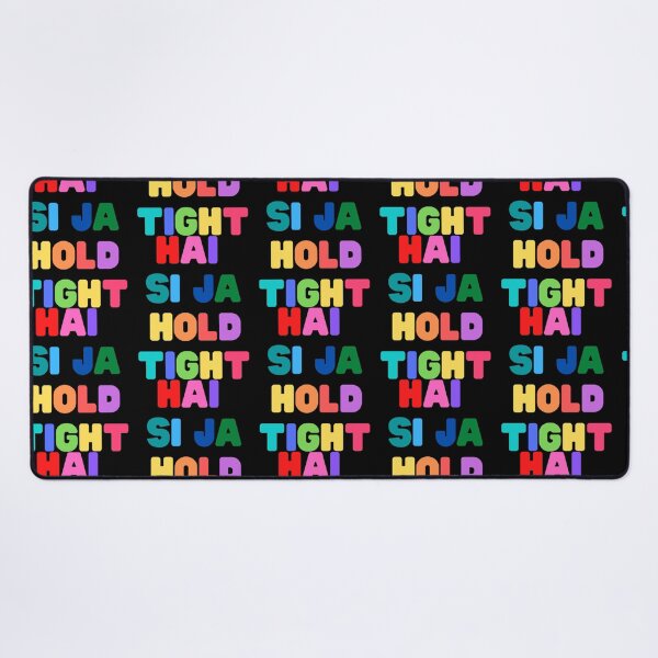 Item preview, Hai Si Ja, Hold Tight - Rainbow lettering lyrics designed and sold by rowantreflyn.