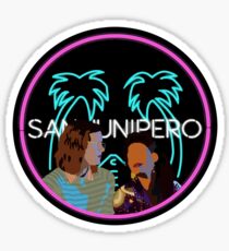 San Junipero Sticker Sticker
