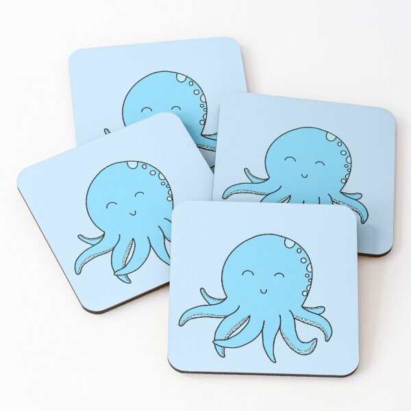 Item preview, Cute Blue Octopus designed and sold by Myinsidethoughts.