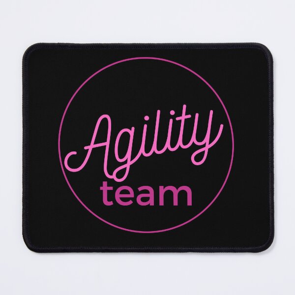 Item preview, Copy of Agility team in pink in a circle designed and sold by PausePapote.