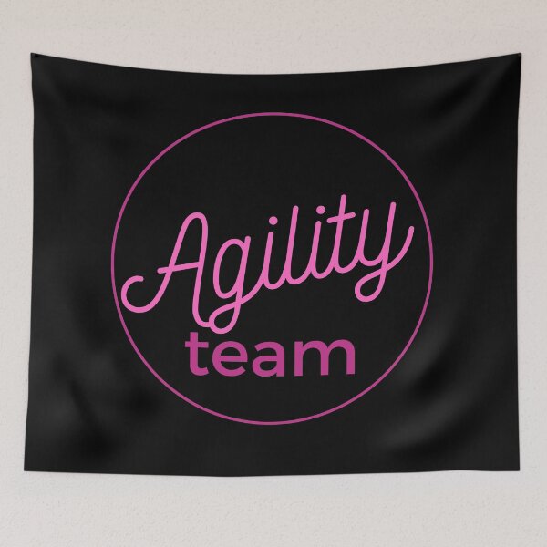 Item preview, Copy of Agility team in pink in a circle designed and sold by PausePapote.