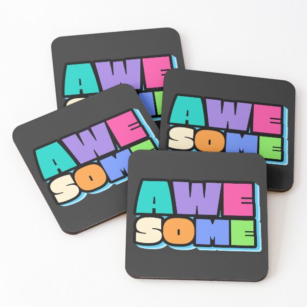 Item preview, Awesome Word Text Design designed and sold by BrightLightArts.