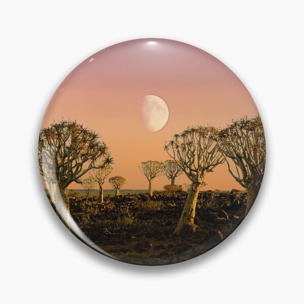 Item preview, Eerie African Quiver Trees in the Moonlight designed and sold by jaynerushton.