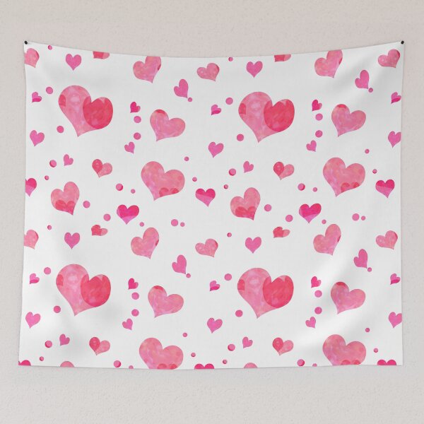 Item preview, Soft Red Hearts on Valentine's Day and Valentine's Day designed and sold by IlustradoArts.