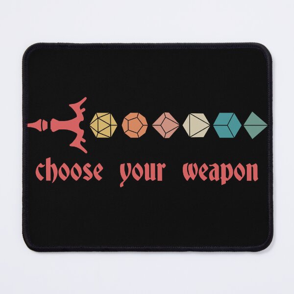 Item preview, Choose Your Weapon DnD Dungeon Gamer Dragon designed and sold by elecheria.