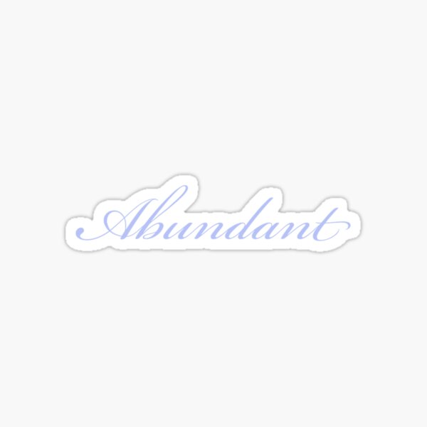Item preview, ABUNDANT AESTHETIC designed and sold by KysideUK.