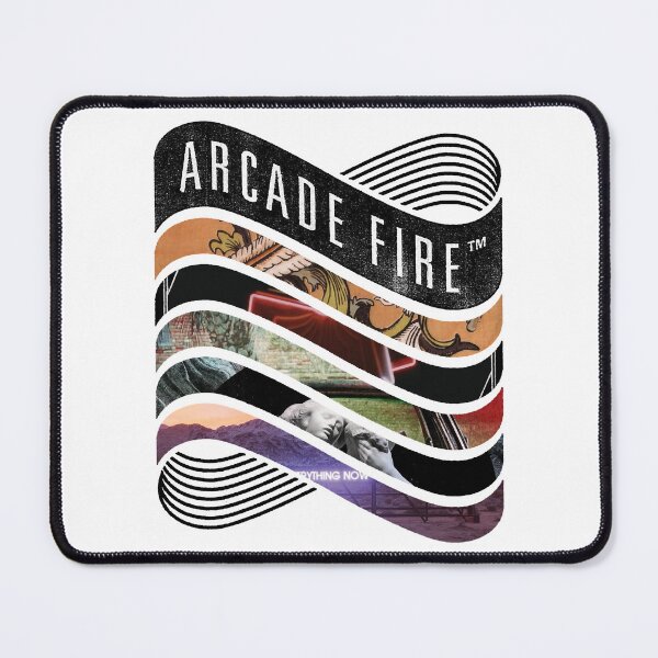 Vista previa del artículo con la obra «Discografía de Arcade Fire», diseñado y vendido por KysideUK.
