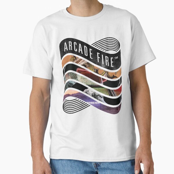 Vista previa del artículo con la obra «Discografía de Arcade Fire», diseñado y vendido por KysideUK.