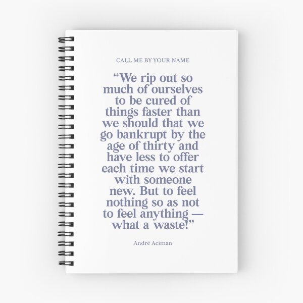 Item preview, Call Me by Your Name Quote ver 2 designed and sold by KysideUK.