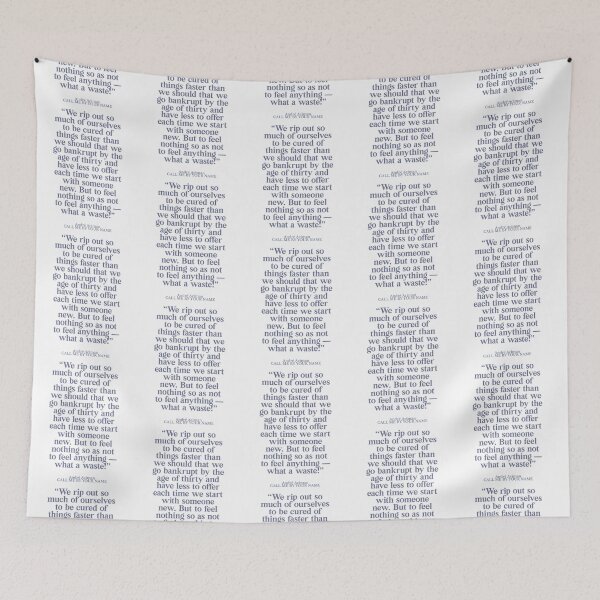 Item preview, Call Me by Your Name Quote ver 2 designed and sold by KysideUK.