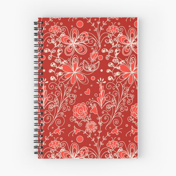 Item preview, Red Floral Pattern designed and sold by SaradaBoru.