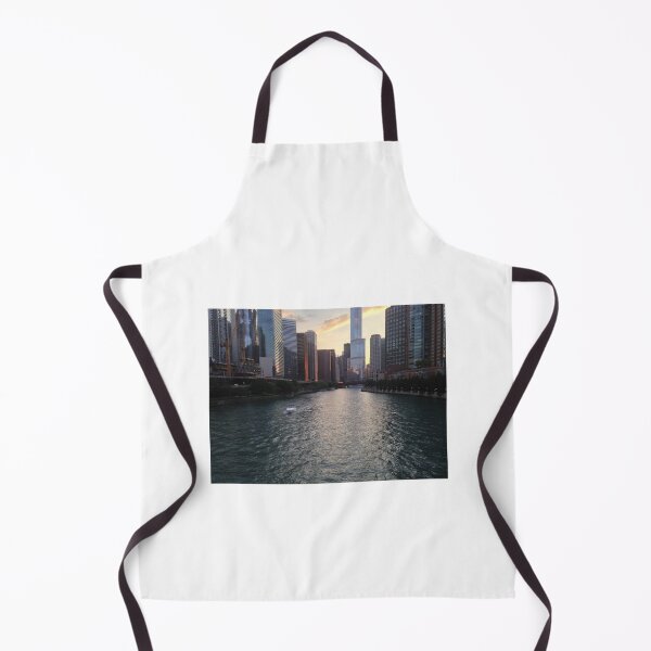 Item preview, Chicago River Sunset, Illinois designed and sold by KysideUK.