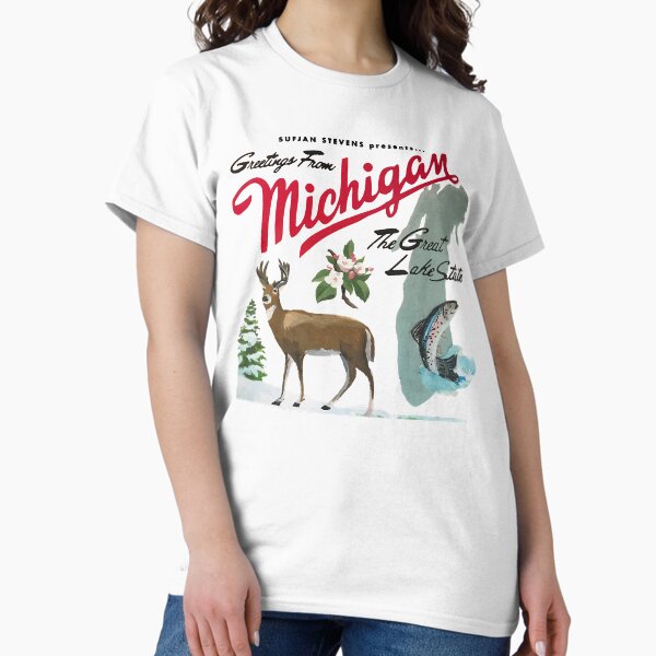 Artikel-Vorschau von Grüße aus Michigan, designt und verkauft von KysideUK.