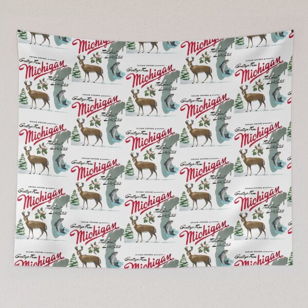 Item preview, Greetings From Michigan designed and sold by KysideUK.