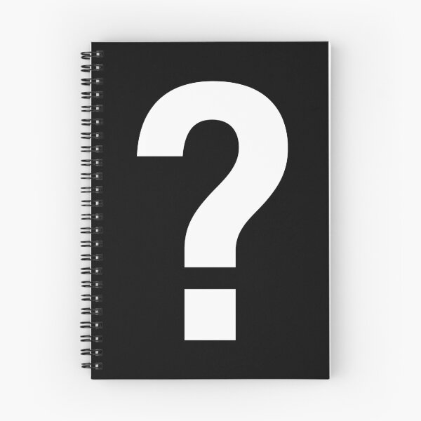 Item preview, question mark symbol designed and sold by KysideUK.
