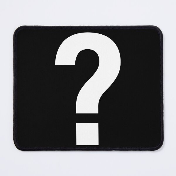 Item preview, question mark symbol designed and sold by KysideUK.
