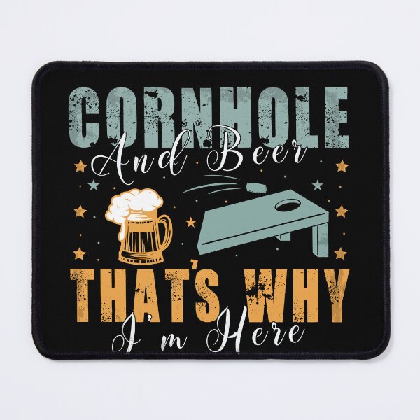 Item preview, Cornhole & Beer That's Why I'm Here designed and sold by BRtisticDesigns.
