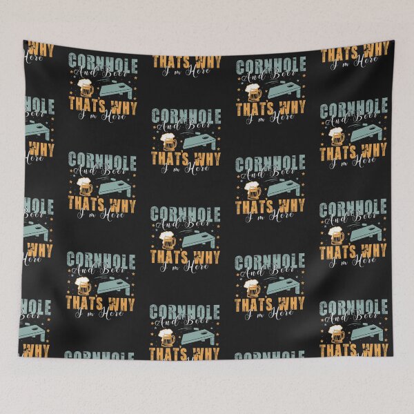 Item preview, Cornhole & Beer That's Why I'm Here designed and sold by BRtisticDesigns.