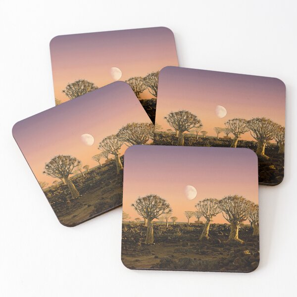 Item preview, Eerie African Quiver Trees in the Moonlight designed and sold by jaynerushton.